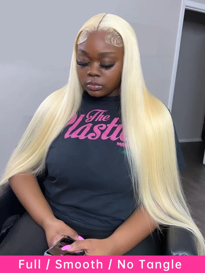 613 Honey Blonde Brazilian Human Hair Extensions