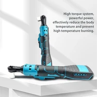 Cordless Ratchet Wrench Electric Rechargeable Screwdriver Removal Screw Nut for Makita 21V Battery 1