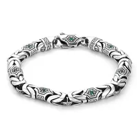 S925 Sterling Silver Bracelet, Peaceful pattern printing, Exquisite craftsmanship, Unique design, Personalized jewelry gifts 1