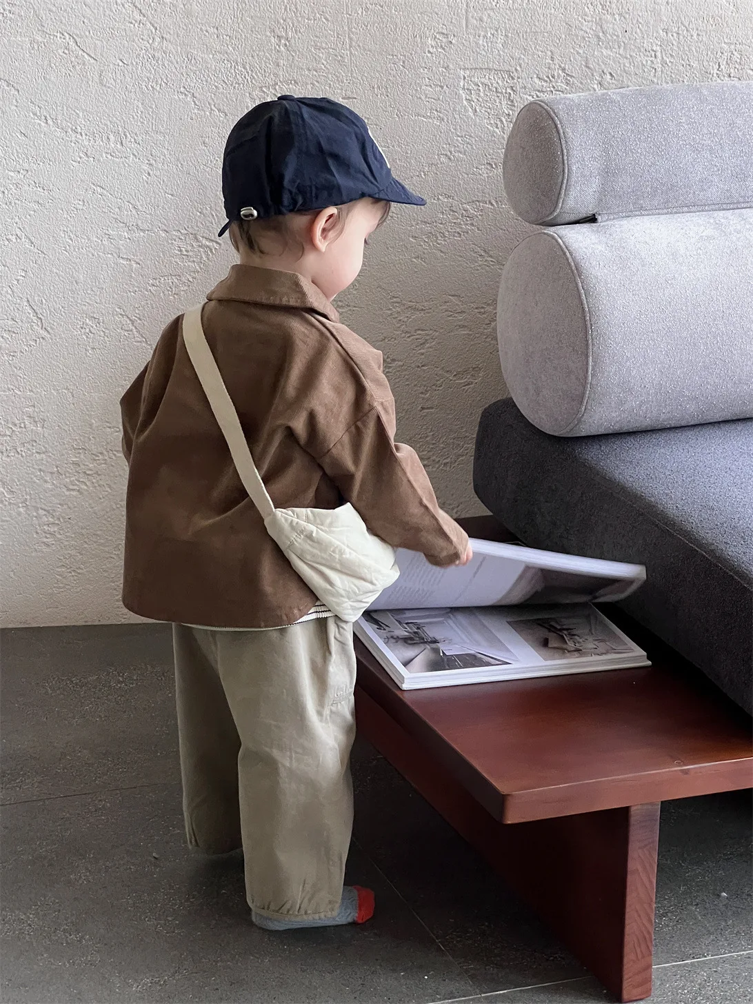 Summer New Baby Long Sleeve Coat Solid Color Kids Boys Lapel Jacket Fashion Infant Girl Casual Coat Toddler Clothes