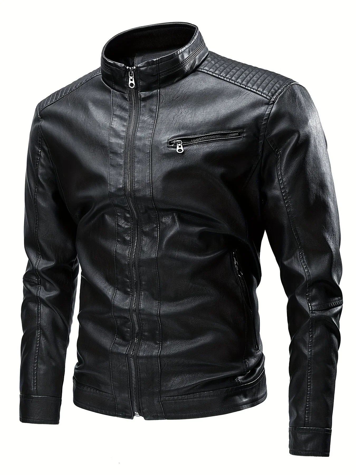 Male Winter Coat Man Jacket Hunting Clothes Retro Baseball Motorcycle Oversize Windbreaker Heavy Military Cardigan Withzipper
