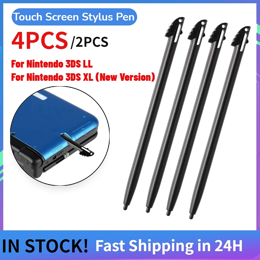 4/2pcs Touch Screen Stylus para Nintendo 3DS LL/Novo 3DS XL