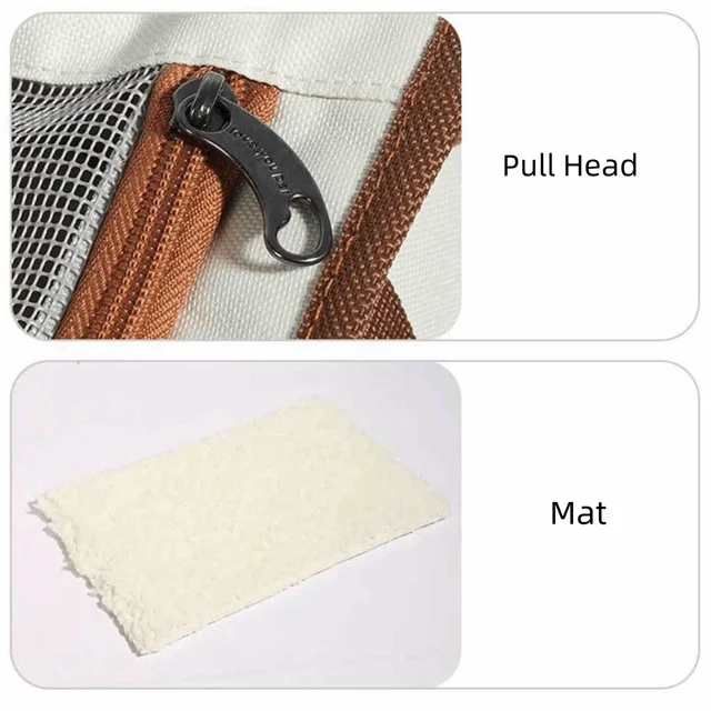 Safety Oxford Pet Carrying Handbag Large Capacity Breathable Pet Carrying Bag Portable Waterproof Cat carry supplies Outdoor 3