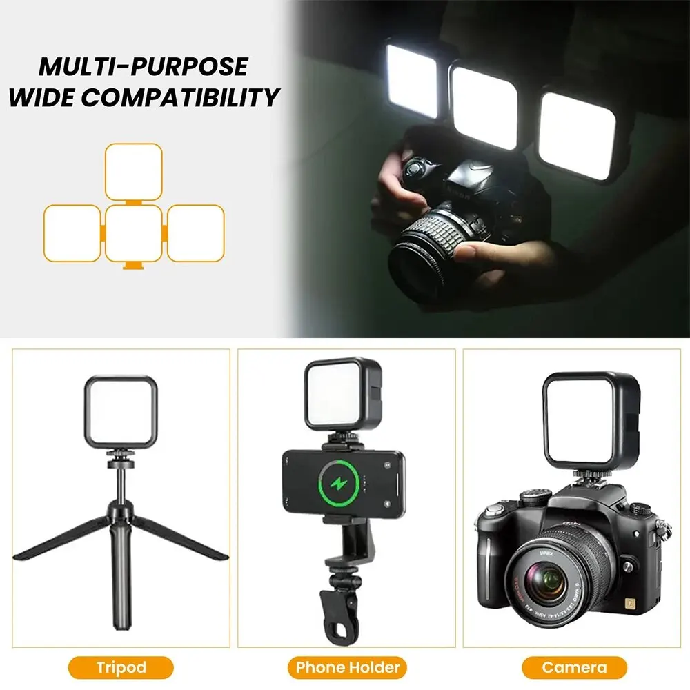 Photo Studio Light LED for Tiktok Youbute Game Live Video Fill Lighting Portable Camera Recording