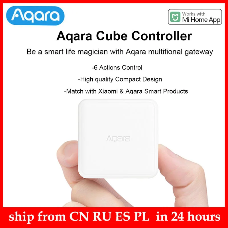 Aqara-Magic-Cube-Control-Zigbee-Version-Controlled-by-Six-Actions-For ...