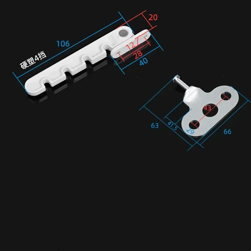 Window Stopper Window Lock Door Lock 4 Gears Window Limiter Latch position stopper Locator Wind Brace child safety security Lock FOR Plastic steel interior door