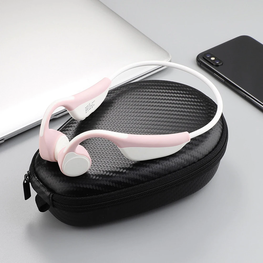 Bone Conduction Headphones Case Storage Bag Pouch Protective Case Charger Data Cable Storage Bag For Aftershokz AS800 AS600 Kit