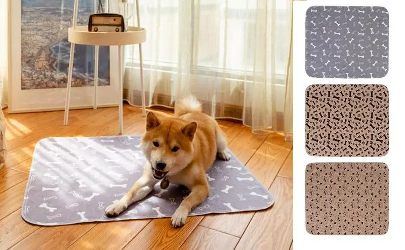 

Коврик для дрессировки собак, многоразовый моющийся влагопоглощающий коврик для питомцев, аксессуары для питомцев
