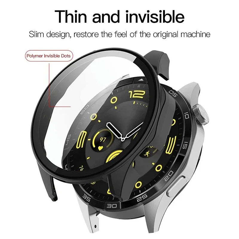화웨이 워치 GT4 용 강화 유리 및 커버, 41mm 케이스, 스마트워치 액세서리 화면 보호대, 화웨이 gt 4 46mm 범퍼, 남녀공용
