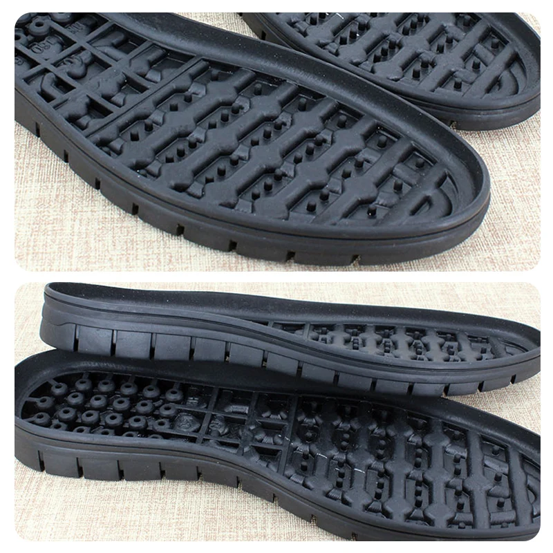 1 Pair Rubber Anti-wear Shoe Sole Repair Non-slip Thick Shoe Patch Sole Repair Materials Replacement Sew-on Diy Accessories sewing tools,shoe repair stickers