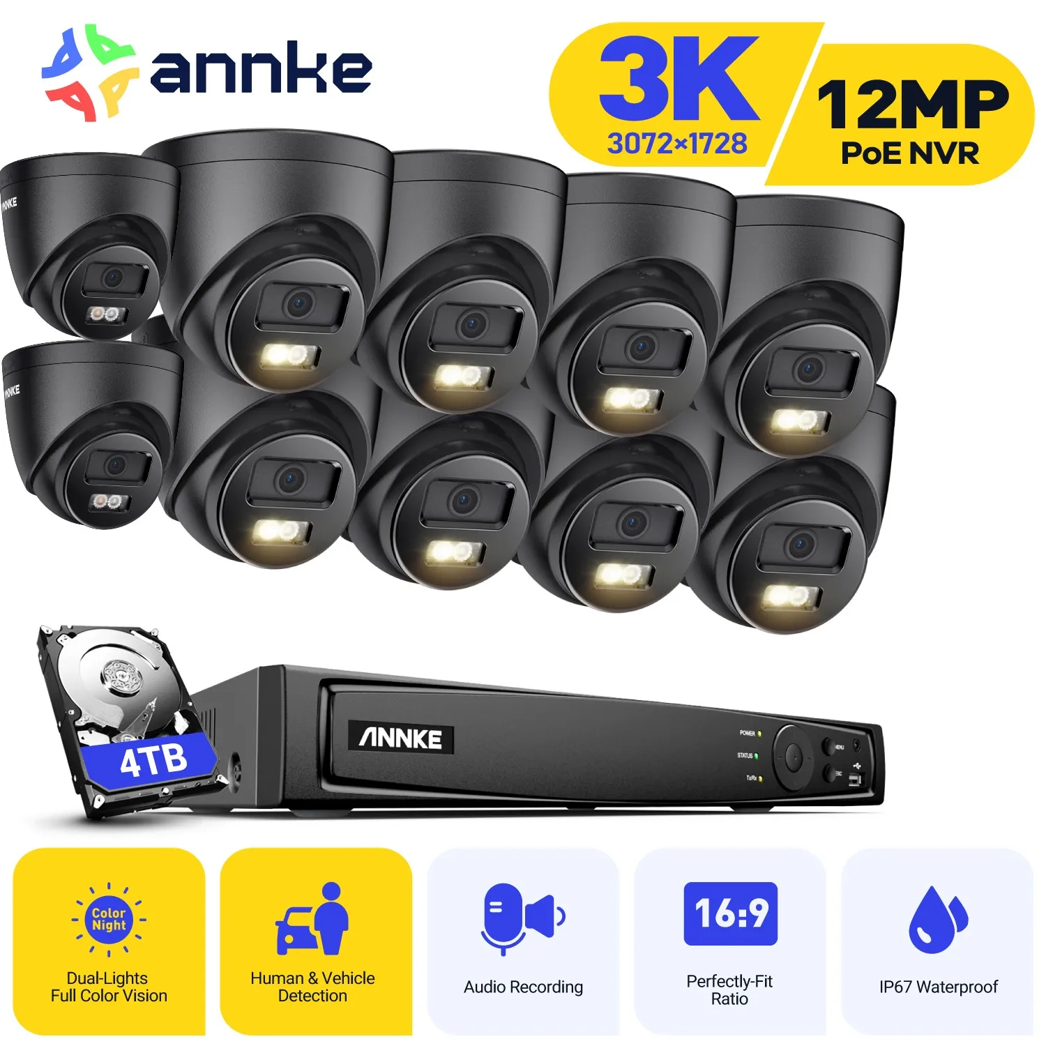 10PCS 4TB