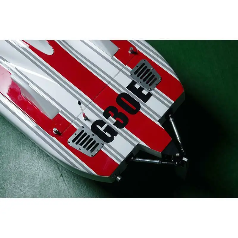 Toys G30E Made With Kevlar 30CC Gasoline Racing ARTR RC Boat Model W/ Radio System Remote Control Model THZH1251-SMT2 4