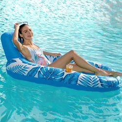 1pcs Inflatable Water Recliner Floats Multifunctional Pool Floating Backrest Chairs Swimming Pool Party Accessories for Adult