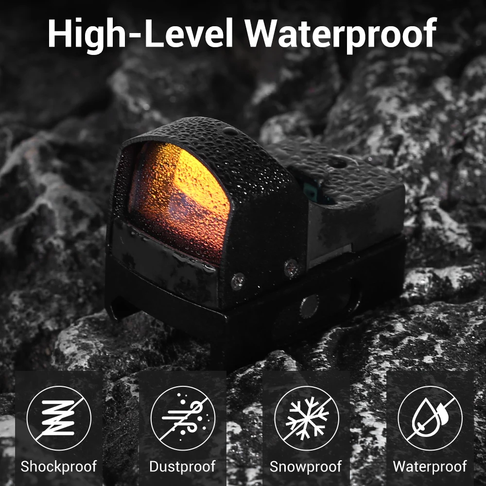 Red Dot Sight 3 MOA Riflescope for Airsoft Hunting