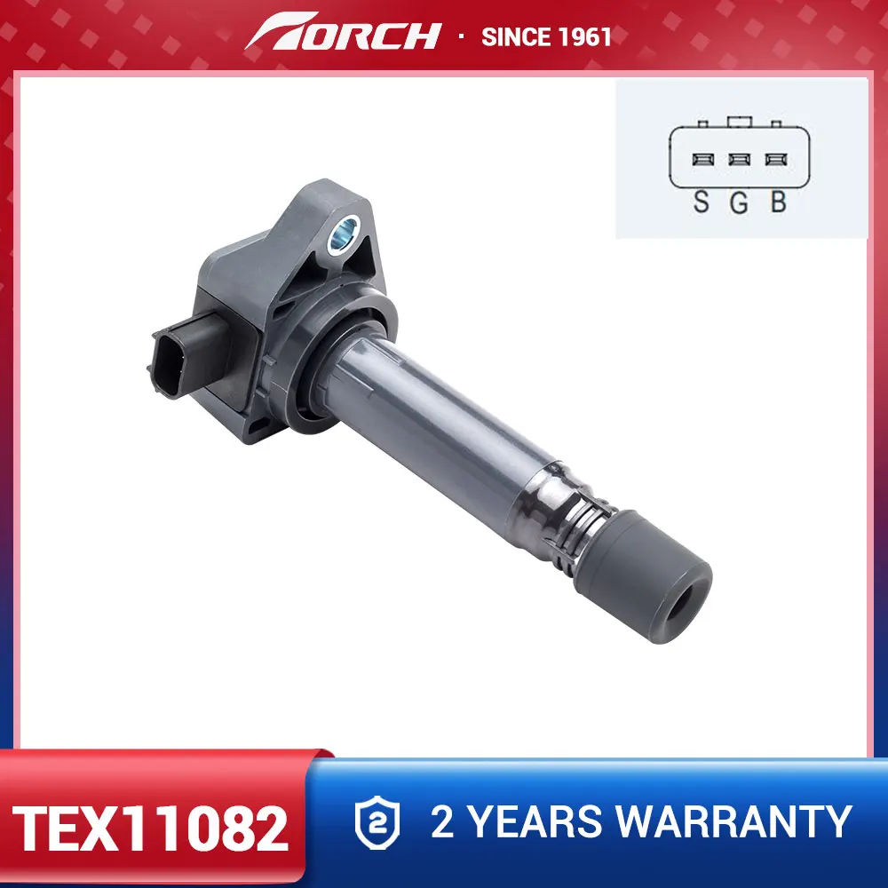 

Высокопроизводительфонарь катушка зажигания TEX11082, замена для 30520-RNA-A01 для UF582 C1580, подходит для Honda Civic