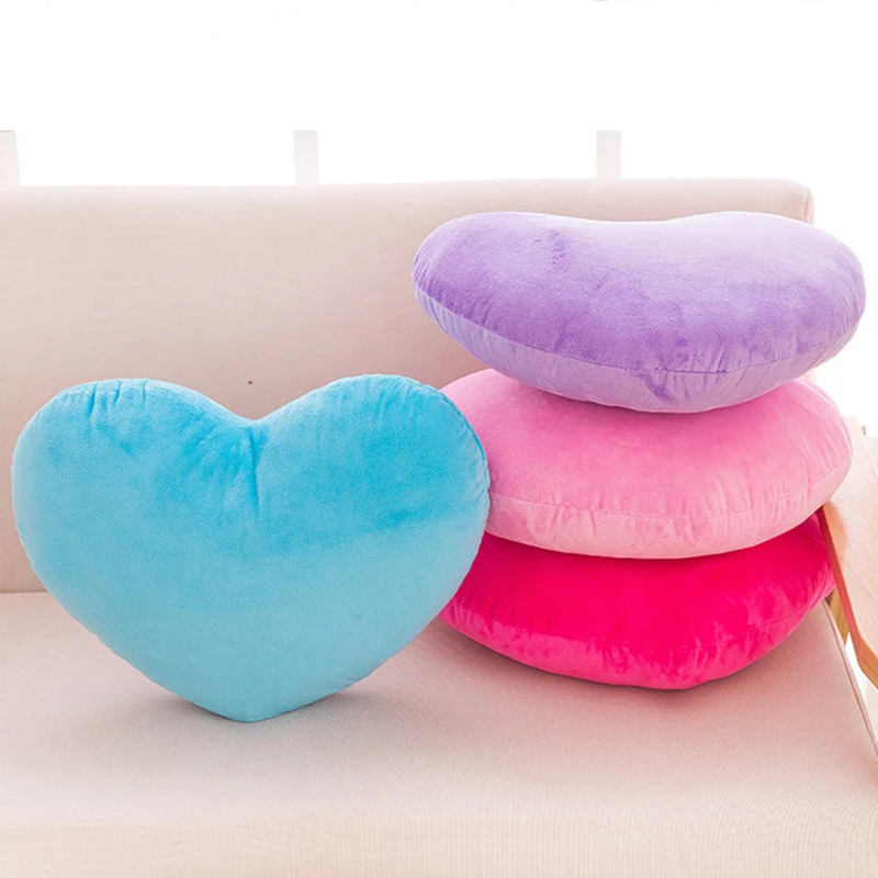 Love Pillow Plush Toy Valentine's Day Gift Couple Wedding Heart-Shaped Gift