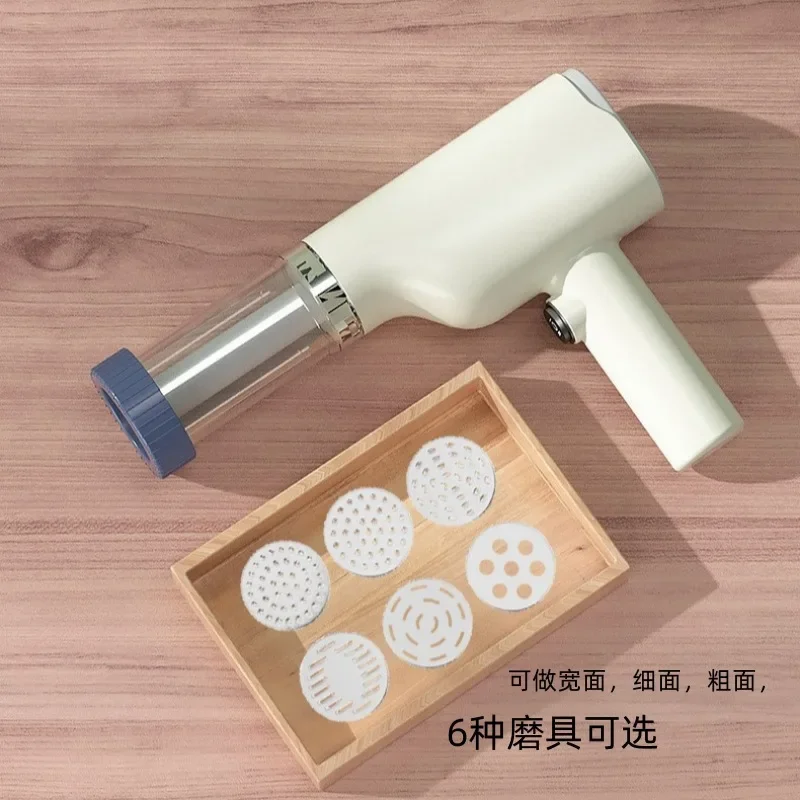 New Multi-function Electric Wireless Handheld Efficient Pasta Maker Machine Kitchen Easy Clean Noodle Making Machine Pasta