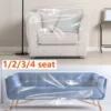 Couch Cover Pet Plastic Waterproof Dust Cover PE Transparent Furniture Covers Sofa Covers for Protection Against Cat Dog Clawing 1