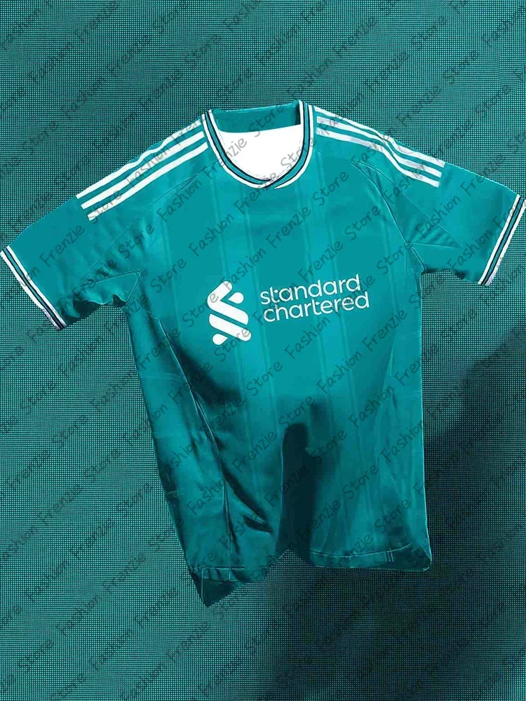 Men's Sport T-shirt Liverpool Vintage Design Edition Football Jersey Fashion Sports Jerseys Casual Women Kids Tshirt Tops 2