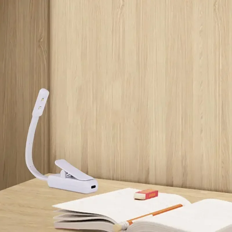 LED Light Desk Lamp Night Light LED Desk Lamp Book Light LED Reading Light Book Lights Portable Rechargeable Lights Clamps For Camping Travel Studying