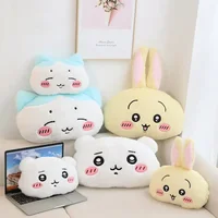 Kawaii Anime Headrest Back Cushion Chiikawa Hachiware Usagi Cartoon Pillow Sofa Bed Car Decor Comfortable Gifts Girl 2