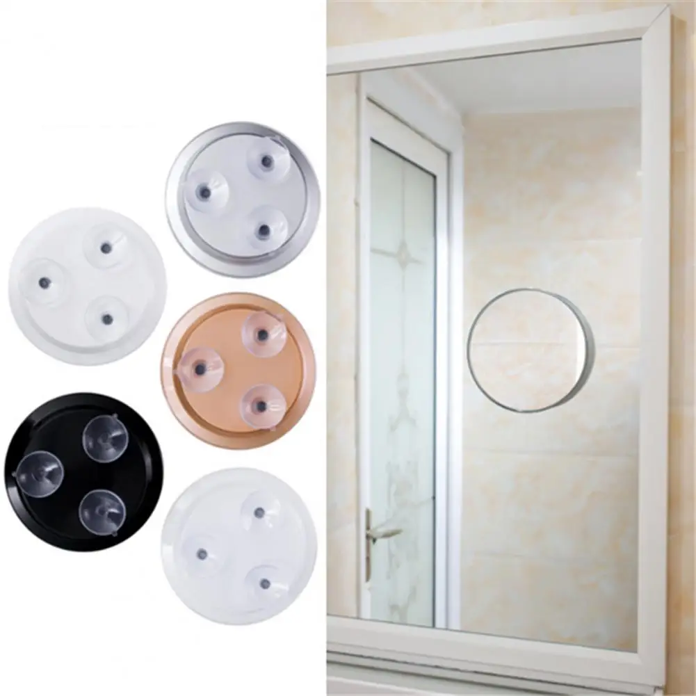 

Clear Magnifying Mirror High Clarity Travel Cosmetic Magnified Mirror Small Easy to Install Makeup Mirror Home Supplies
