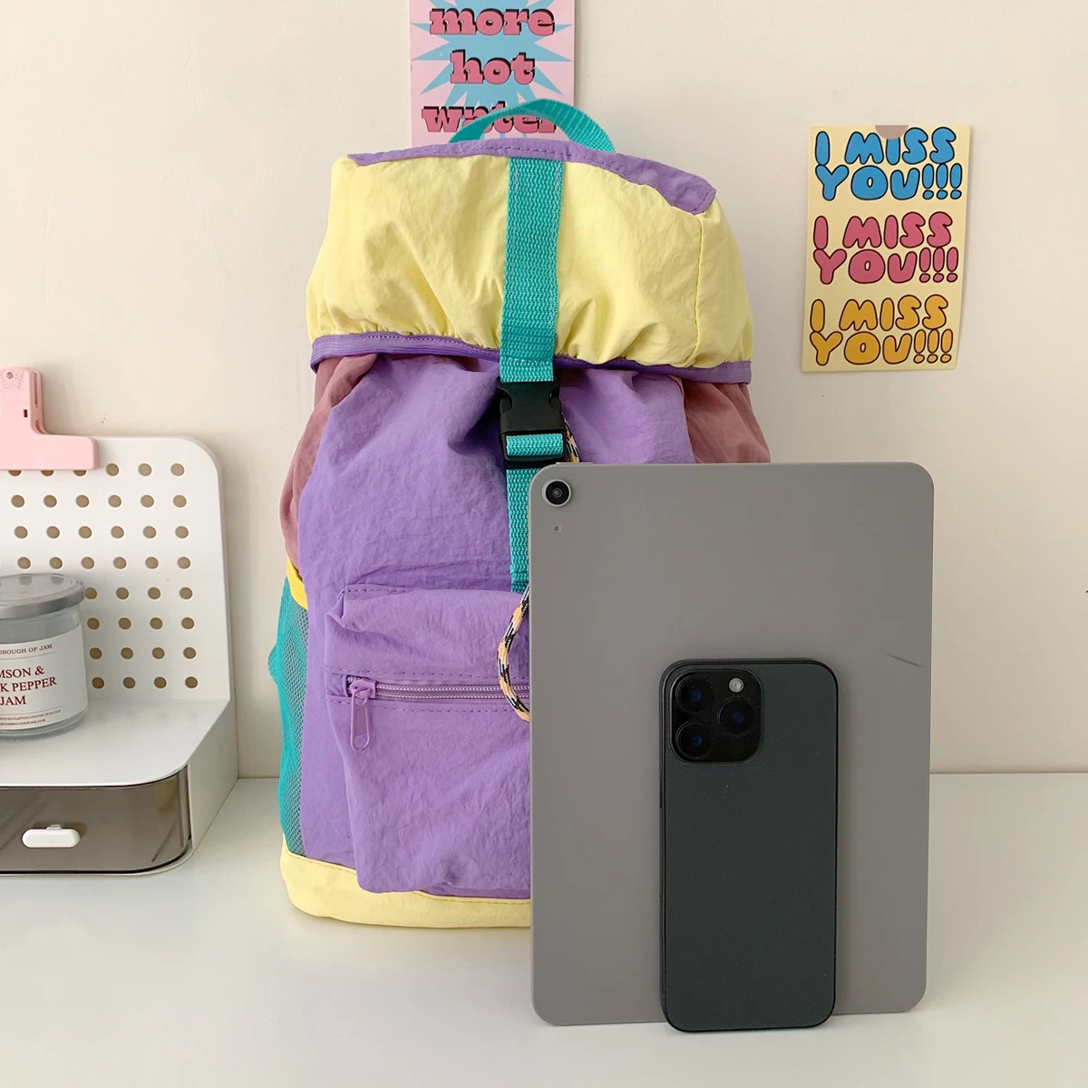 Outdoor Sports Backpack Women's New Cycling Bag Travel Backpack Spring Outing Lightweight Multi-Functional Mountaineering Bag Climbing Bag Large Capacity Hiking School Bag