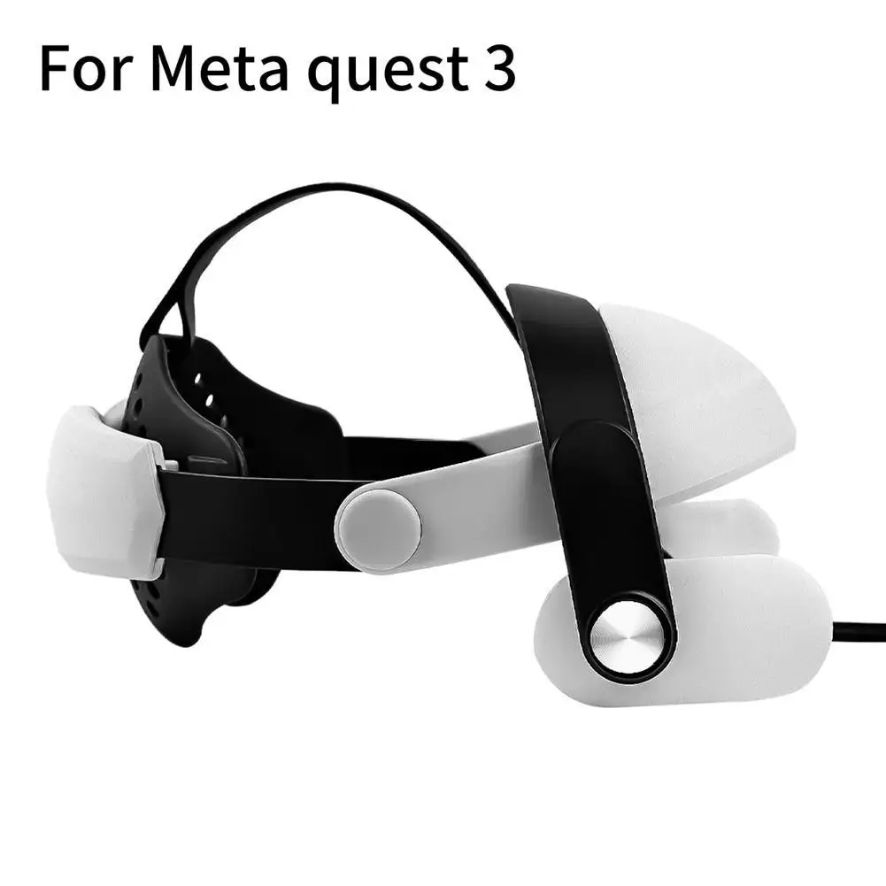 

Adjustable Head Strap For Meta Quest 3 Upgrades Elite Headband Alternative Head Strap For Oculus Quest 3 VR Accessories