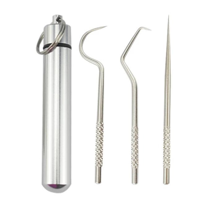 Stainless Steel Teeth Pick Ing Tools With Storage Box Mini Tooth Food Residue Removal Tool Reusable.jpg