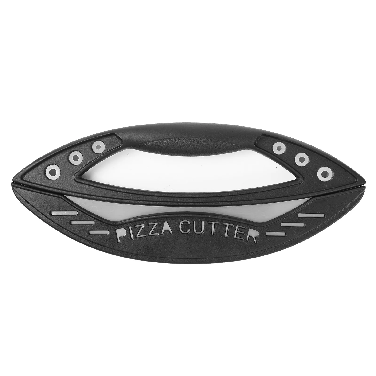 SHANGPEIXUAN Stainless Steel Pizza Cutter Dough Cutter Sharp Pizza Slicer Knife With Plastic Ergonomic Handle Tools
