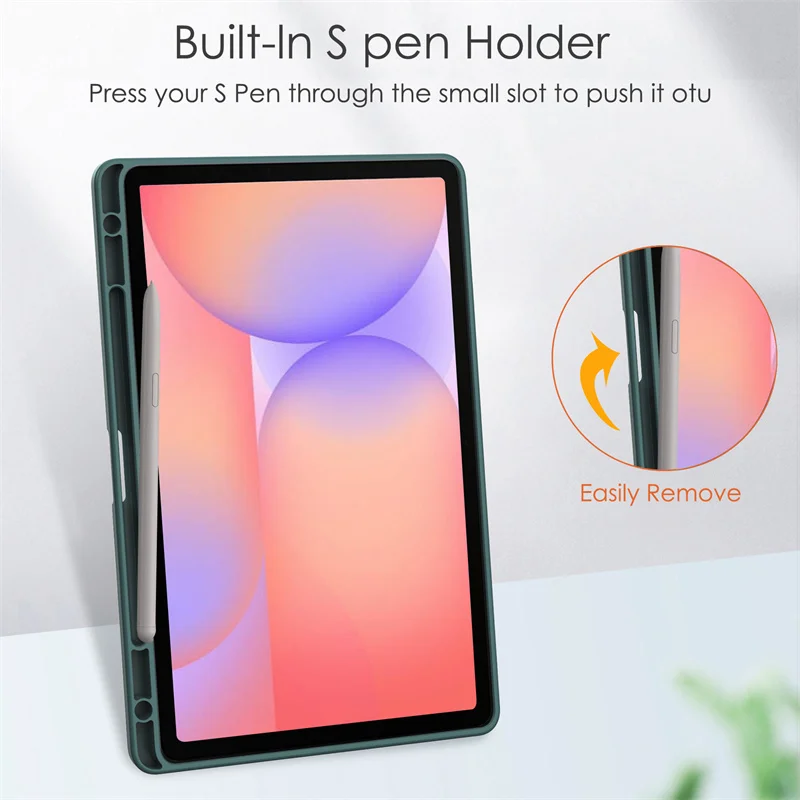 Acrylic Clear Smart Magnetic Cover with Pen Holder