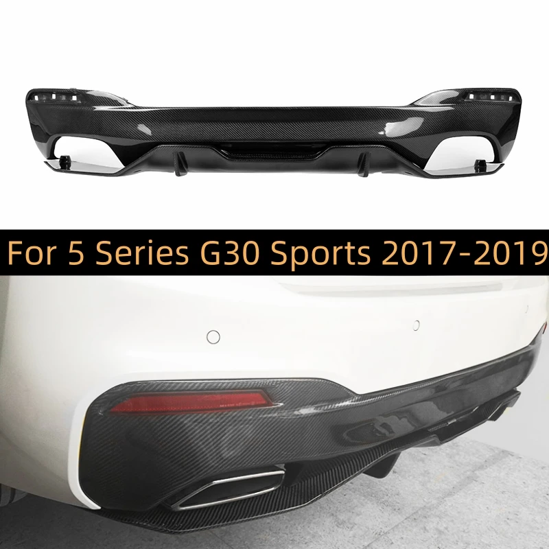 

Диффузор для заднего бампера BMW 5-series G30 G38, 2017-2019 м