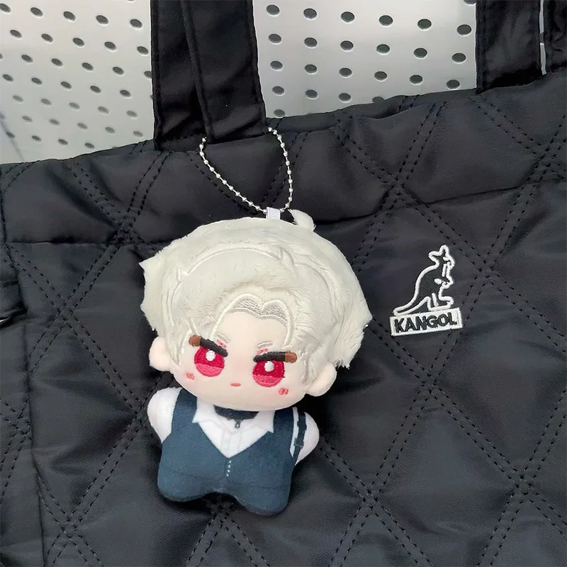 Game Love And Deepspace Sylus Cosplay Key Chain Stuffed Cute Plush Doll Keychain Bag Pendant Keyring Accessories Xmas Gift plush toy,plush doll