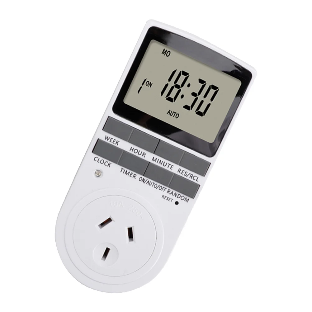 

Timer Socket Plug Timing Electronic Digital Programmable Smart Outlet Indoor Plugs