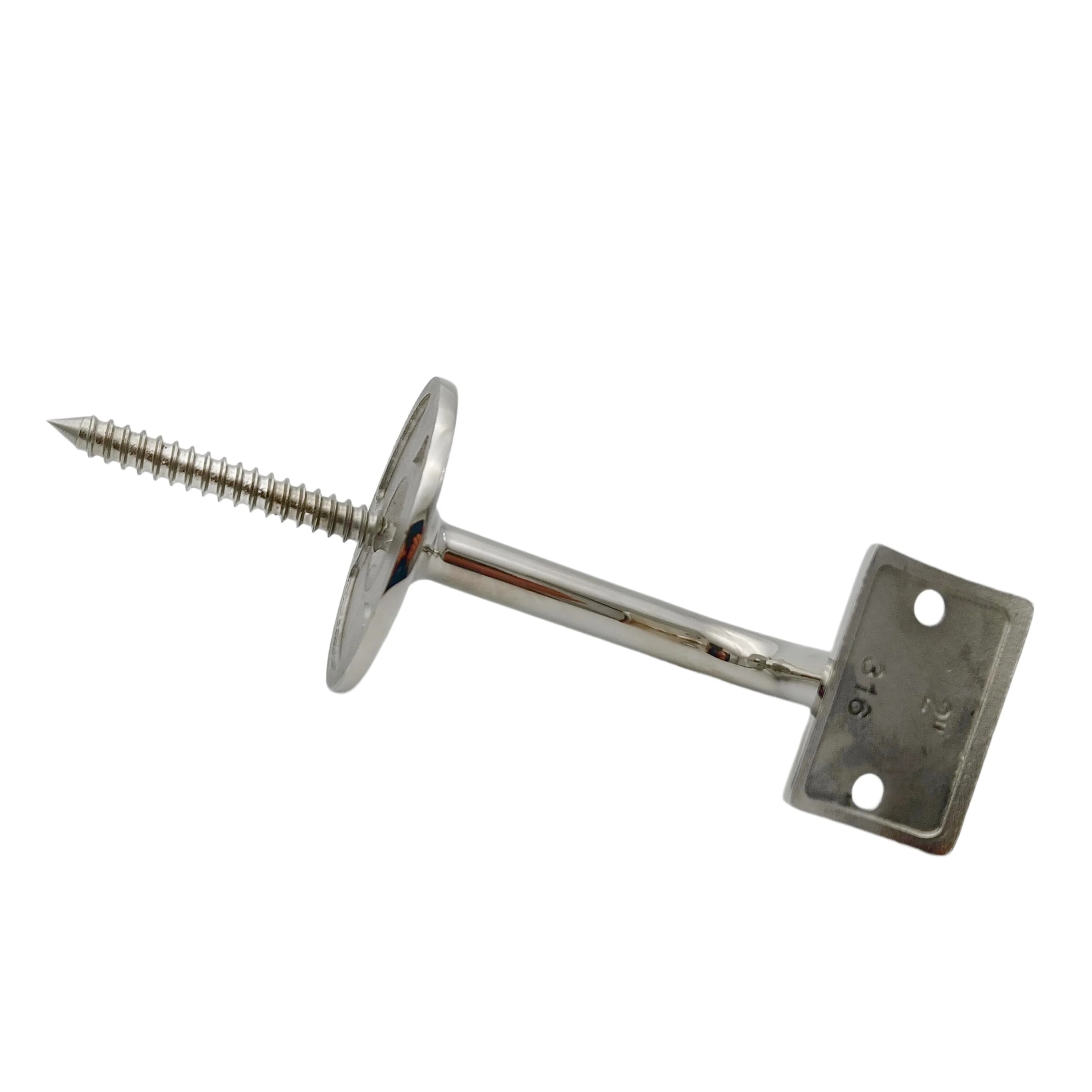 스테인레스 스틸 난간 브래킷, 50.8mm 계단 난간용 코치 나사 포함