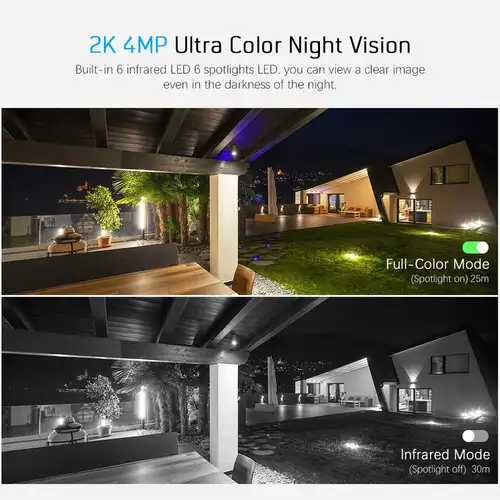 Tronics 카메라 야외 무선 보안 보호 돔 PTZ 자동 크루즈 와이파이 IP 카메라 감시 CCTV, 360 ° 4