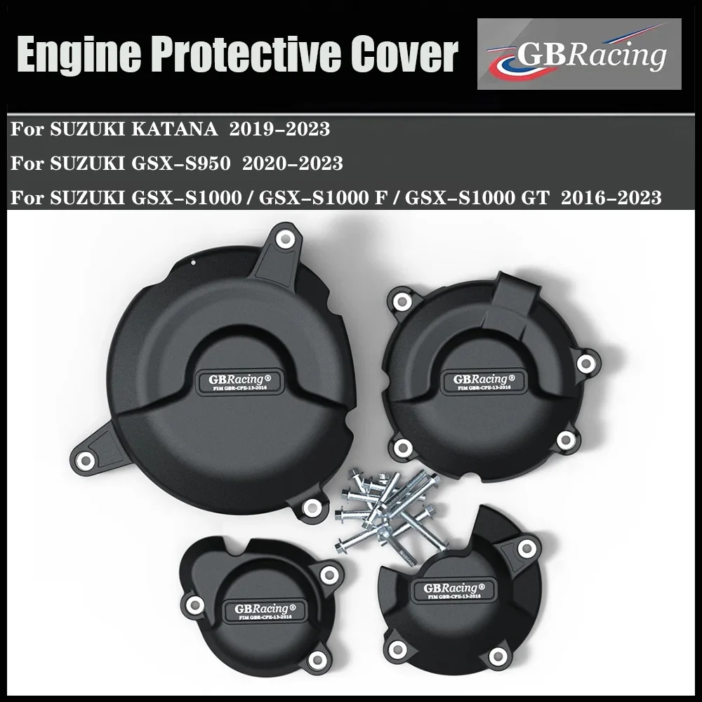 Per Gsx-S1000 2015-2023 Gsx-S1000F 2015-2023 Gsx-S1000Gt 2016-2023 Katana 2019-2023 Gsx-S950 2020-2023 Coperchio Di Protezione Del Motore