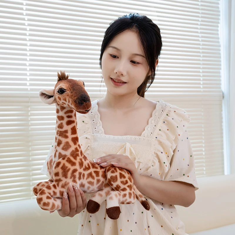 Cute Soft Giraffe Plush Toy Stuffed Animal Doll