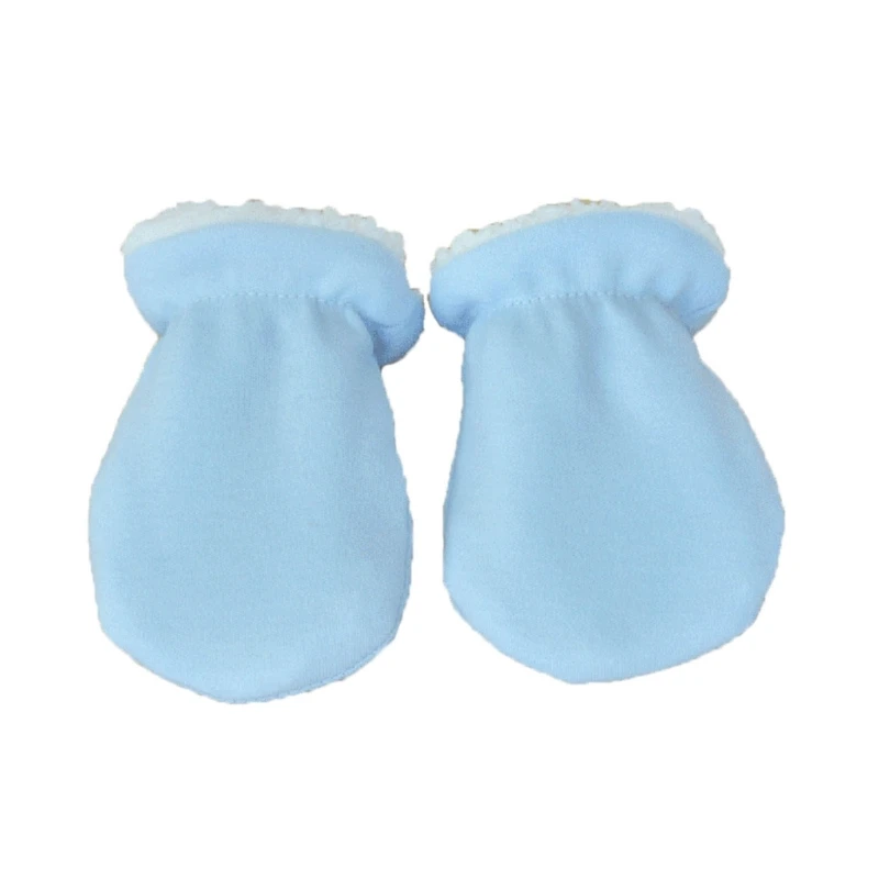 

C5AA Warm Baby Mittens for Kids Boy Girl Children Toddler Anti-grab Mittens Winter Thick Mitten Baby Product(for 0-6 Months)