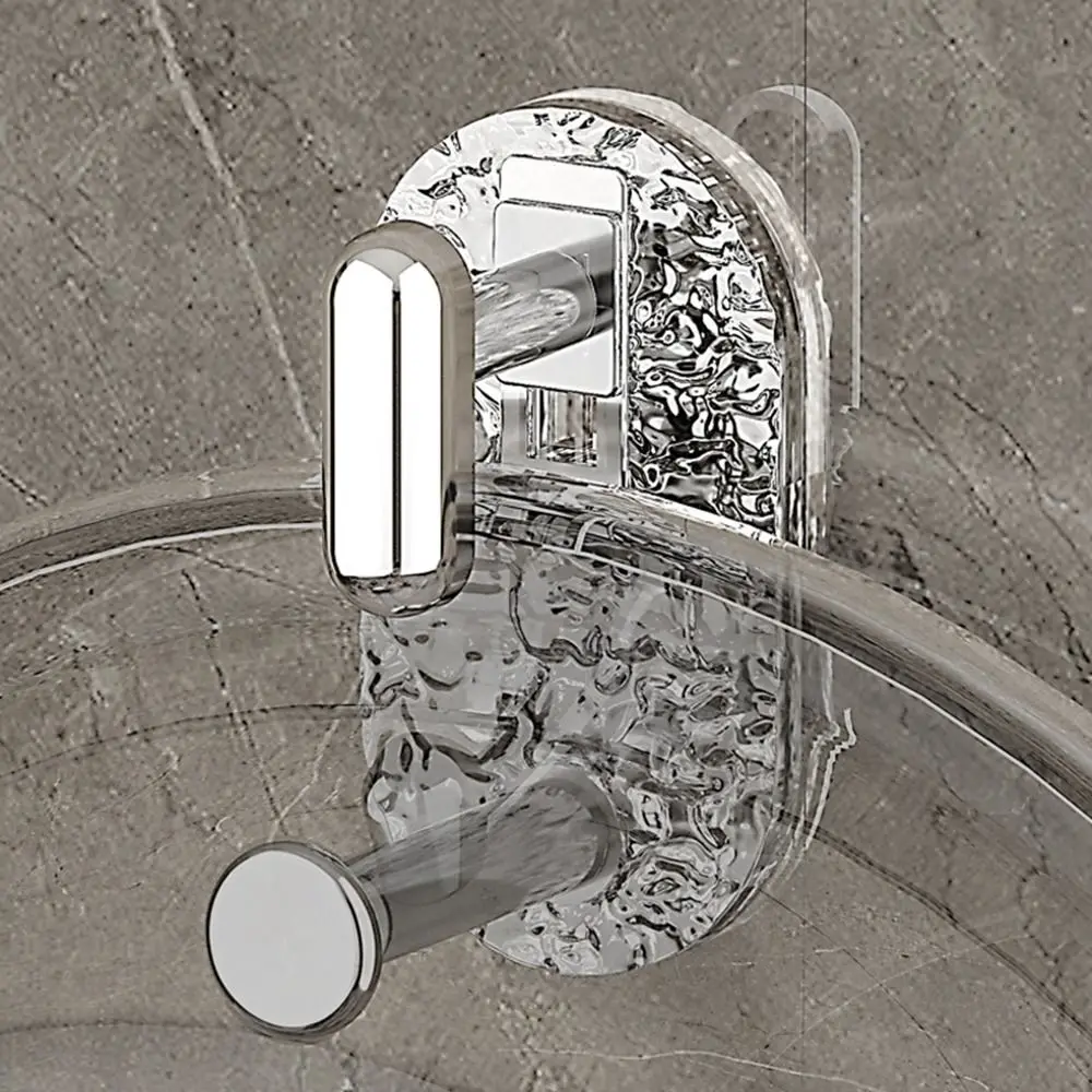 

No-hole Light Luxury Washbasin Hook Plastic Hanging Basin Storage Rack Strong Adhesive Waterproof Basin Rack Kitchen