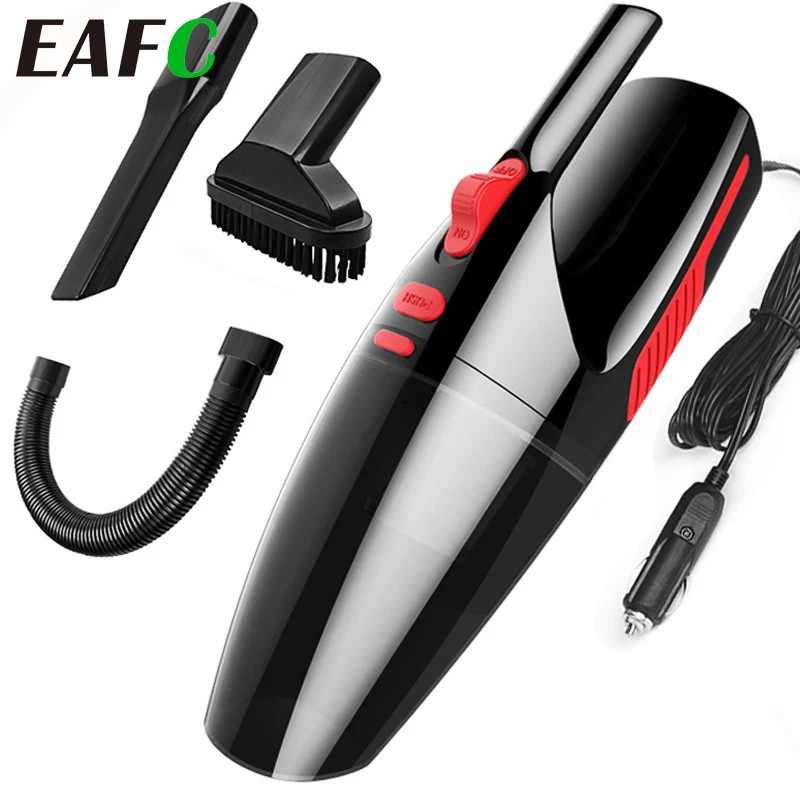 CarDustVacuumCleanerHandheld120WPortableVacuumCleanerWetDry