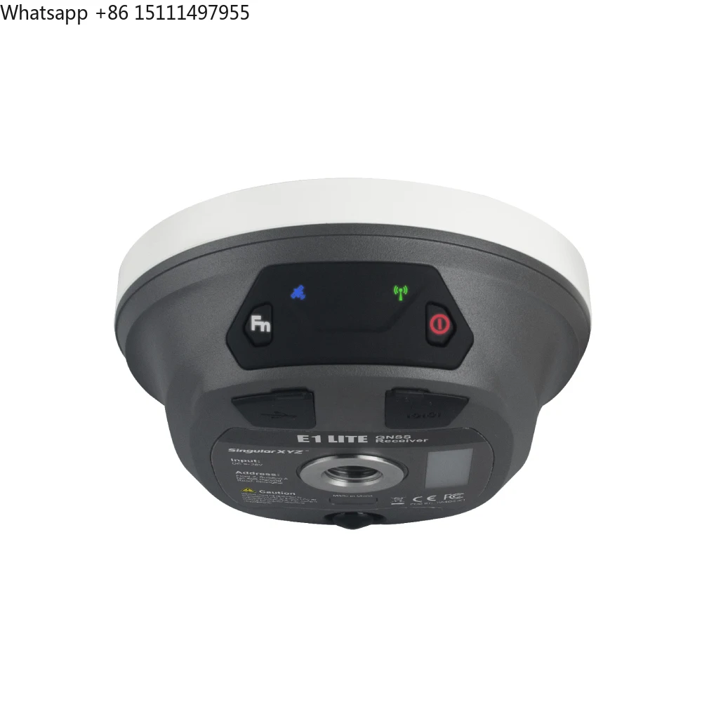 싱귤러XYZ RTK E1 라이트 GNSS 베이스 로버 1년 우선 지원 토지 측량 GNSS 수신기 (악조건 환경용)