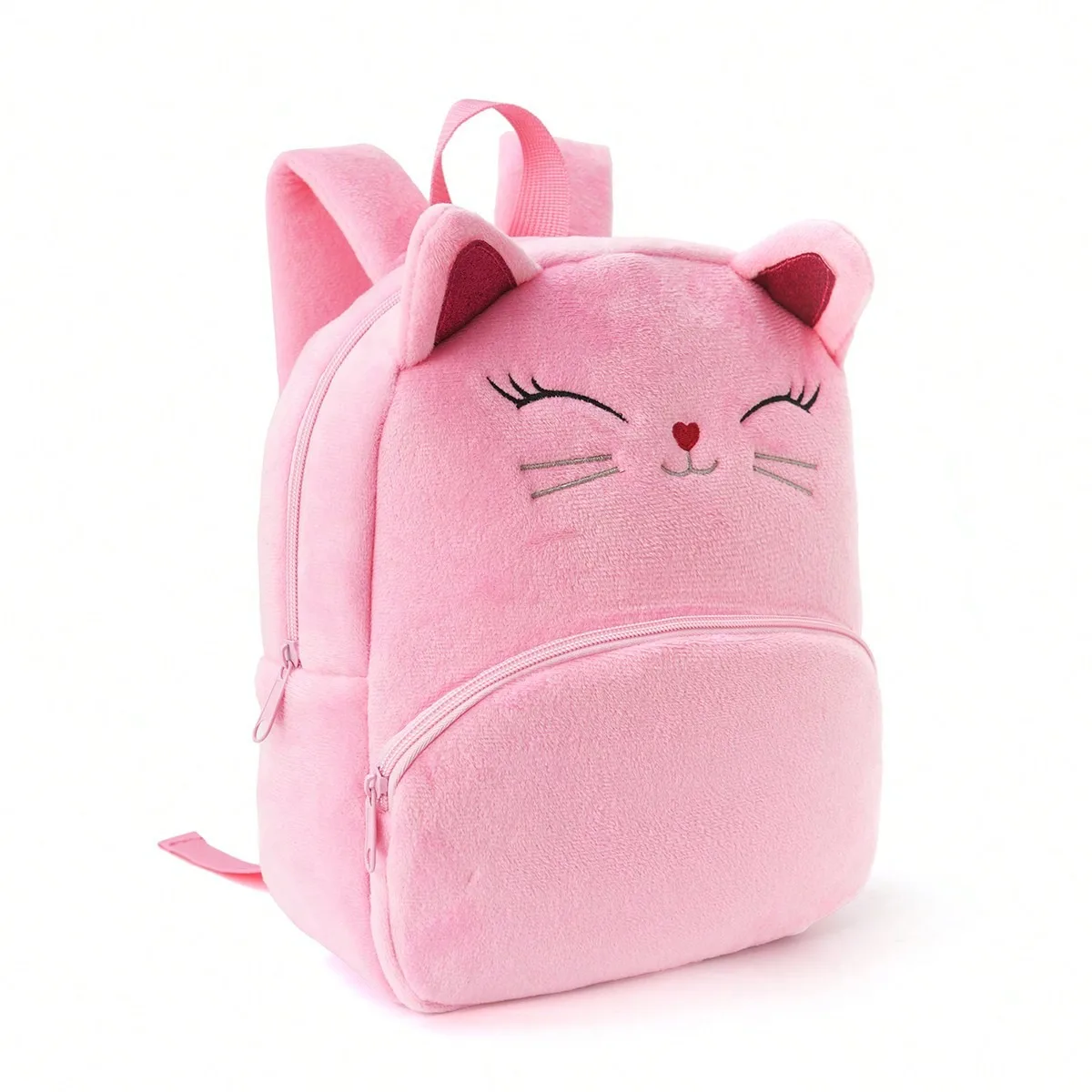 Cross-border hot sale cartoon multi-colored animal children's backpack street stall supply backpack kindergarten plush backpack 2