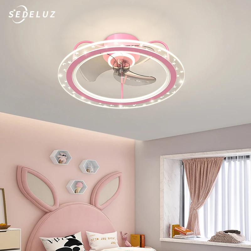 Modern Ceiling Fan Led Acrylic Lamp Is Suitable For Bedroom, Dining Room And Living Room.