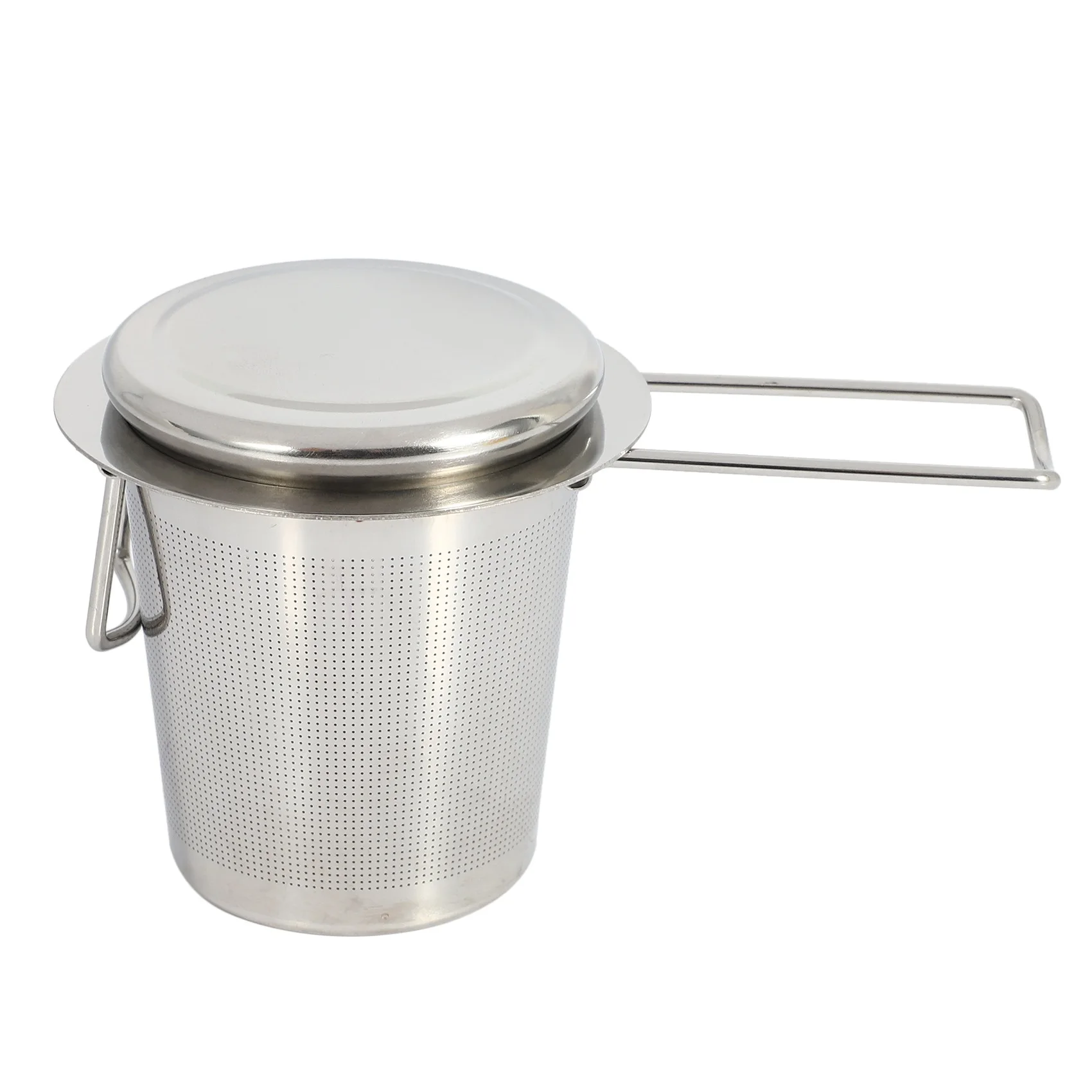 Stainless Steel Tea Filter with  Handles Tea Infusers Tea Strainer Lid Included 
