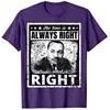 Martin Luther King Jr. MLK Classic The Time Is Always Right T-Shirt Black History Month Gift Customized Products 4