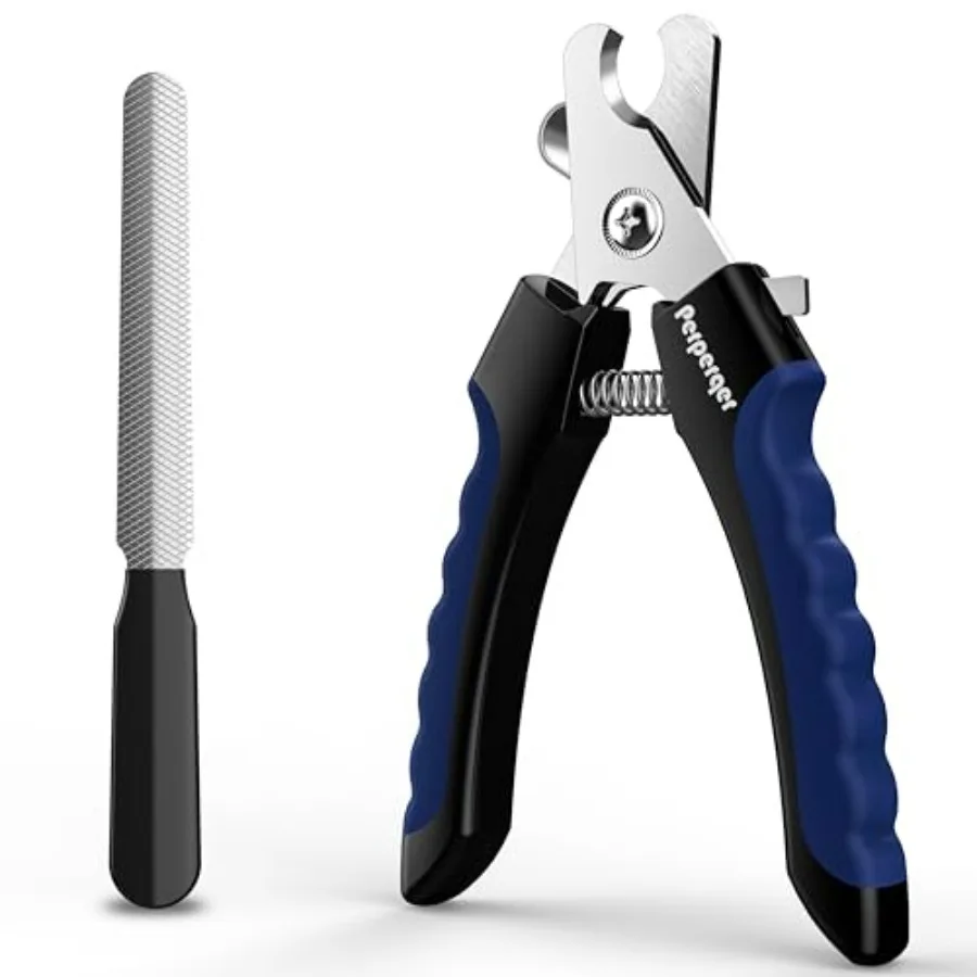 Professional Dog & Cat Nail Clippers with Safety Guard – Prevent Over-Cutting for All Breeds