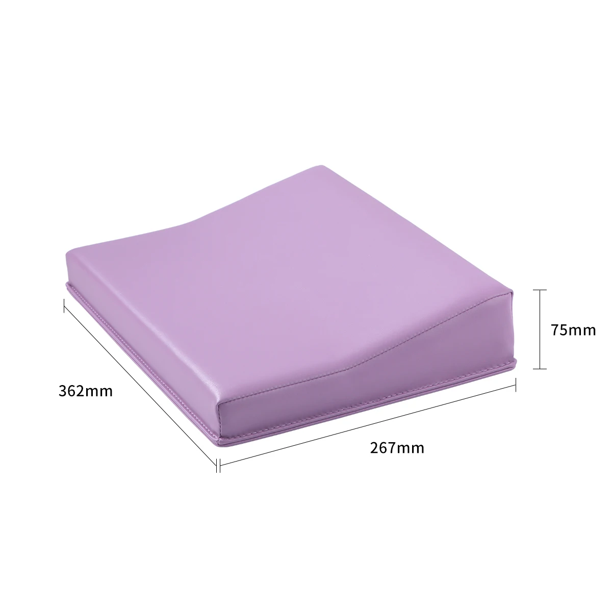 Nail Arm Rest for Nail Tech Sofa Armrest Manicure Hand Rest Pillow Luxurious Big Microfiber PU Leather Armrest
