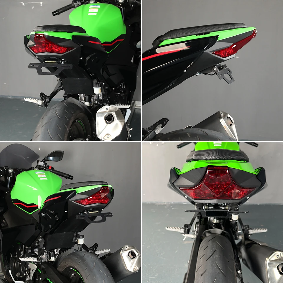 2024 Motorcycle License Plate Bracket For Kawasaki Ninja 250 400