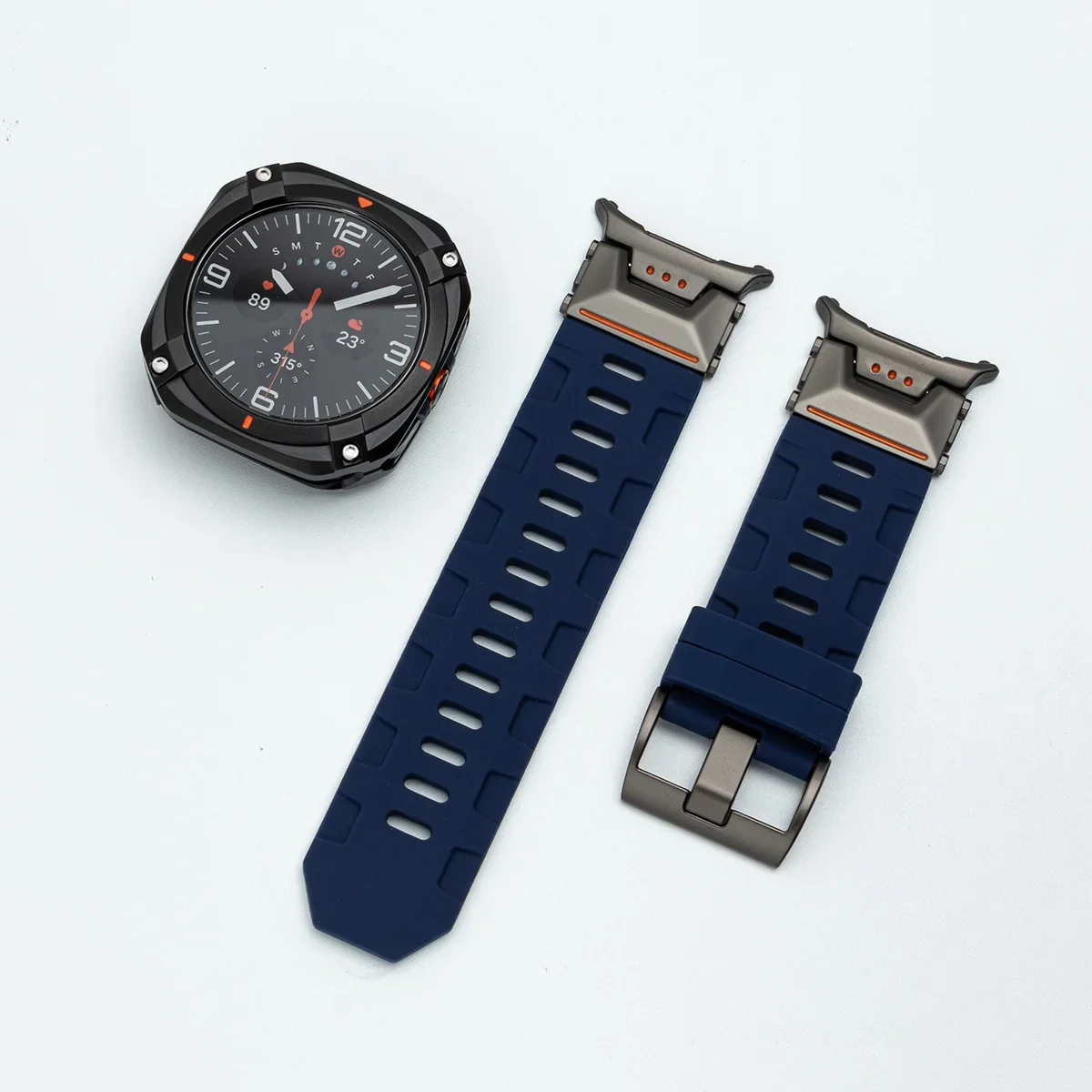 ตัวเลือกสินค้า สายซิลิโคนสุดหรูสำหรับ Samsung Galaxy Watch Ultra 2025